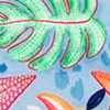 Maiô Infantil Com Proteção UV Estampado De Mangas Longas, TROPICAL AZUL, swatch.