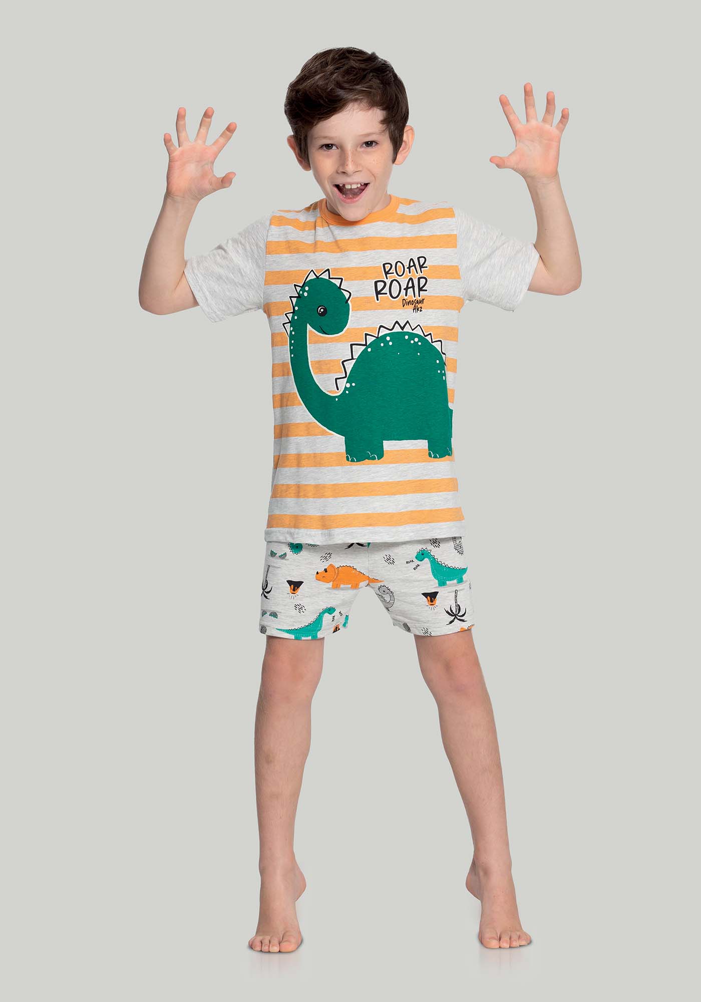 Carro - Pijama Masculino Curto que Brilha no Escuro