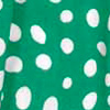 Vestido Midi De Alças Infantil Em Viscose Com Estampa de Poá, FESTA VERDE, swatch.