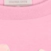 T-shirt Infantil Menina com Estampa Bulldog, ROSA SUAVE, swatch.